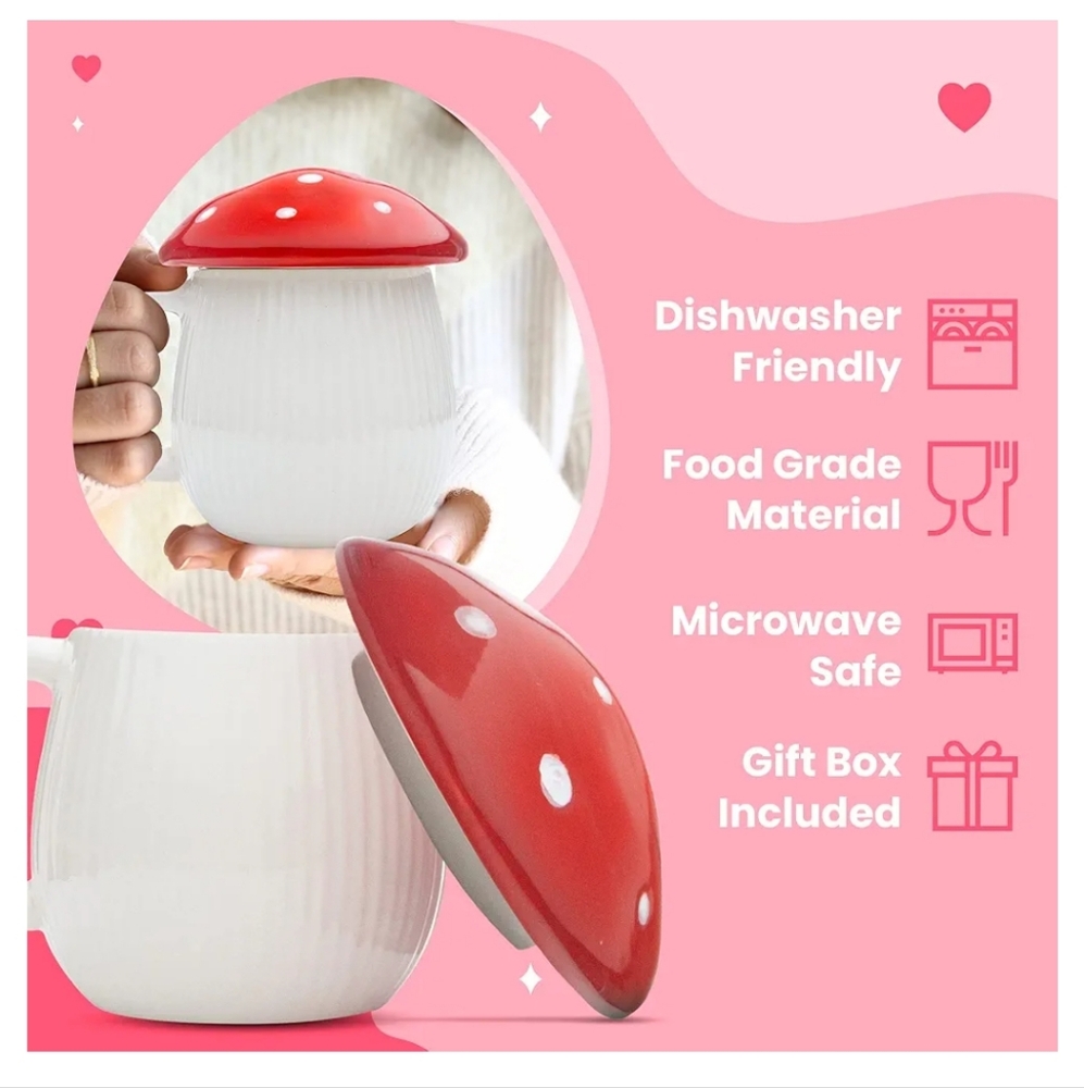 Mushroom Coffee Mug - Picture 5 of 5